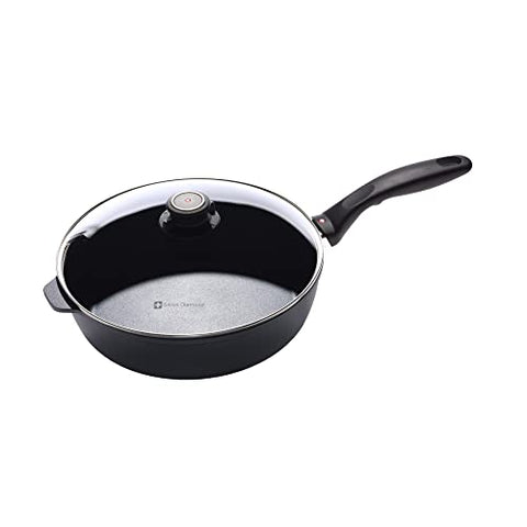 Swiss Diamond HD Classic Nonstick Induction Sauté Pan w/Lid - 3.8 Qt (10.25")
