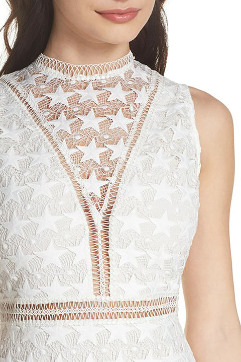 Sam Edelman Star Lace Sheath Dress
