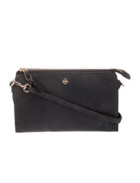 Tory Burch Leather Crossbody Bag Black