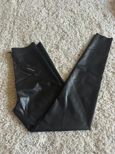 Versace High Rise Lates Leggings  For Ladies Size 44