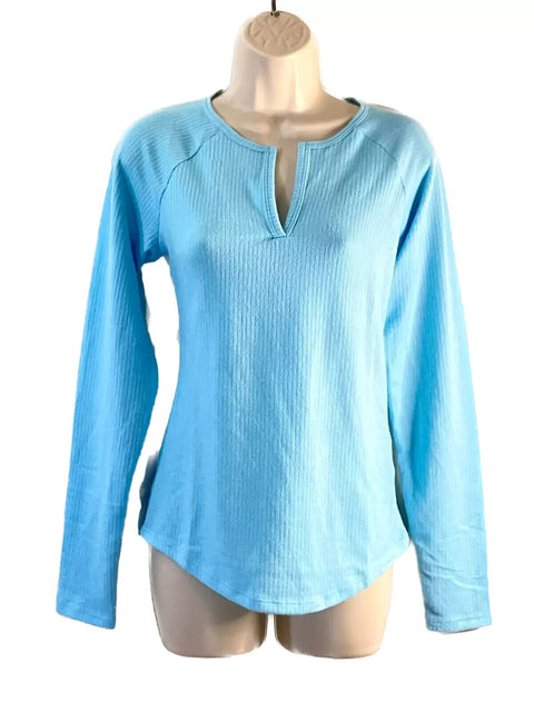 Jenni Women's M Split-Neck Pajama Top 100154890MS
