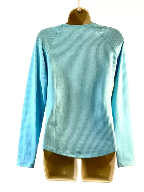 Jenni Women's M Split-Neck Pajama Top 100154890MS