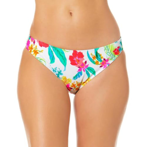 Salt + Cove Womens Juniors Floral Print Hipster Swim Bottom Separates