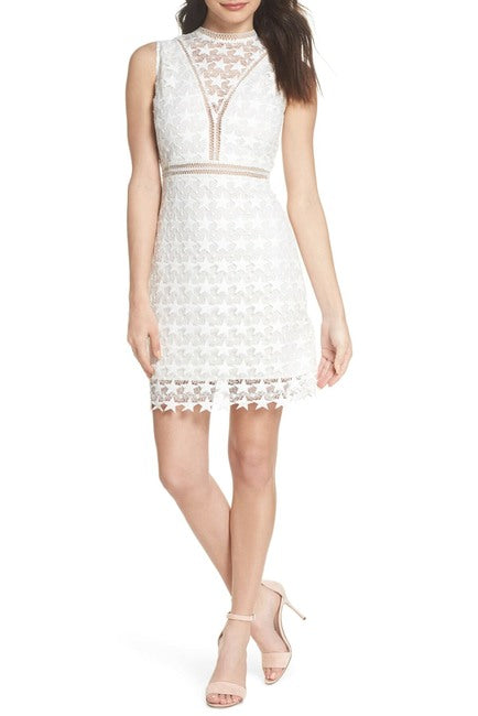 Sam Edelman Star Lace Sheath Dress