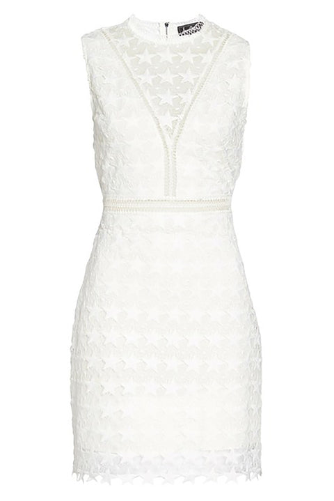 Sam Edelman Star Lace Sheath Dress