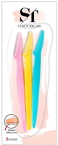 Stacy Talan Eyebrow Razor Hair Trimmer Shaver Facial Razor Pack Of 4 (12 Razors)