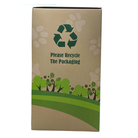 Pet Set Earth Friendly Poop Bags Extra Thick Leak proof Dog waste Bags 15 Bags Per Roll, 8 Rolls Per Box