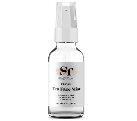Stacy Talan FRESH TEA FACE MIST Aloe Vera Vitamin B3 Green White Tea hydrating